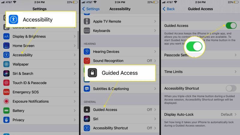set up ipad for child