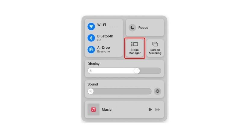 stage manager in macos ventura