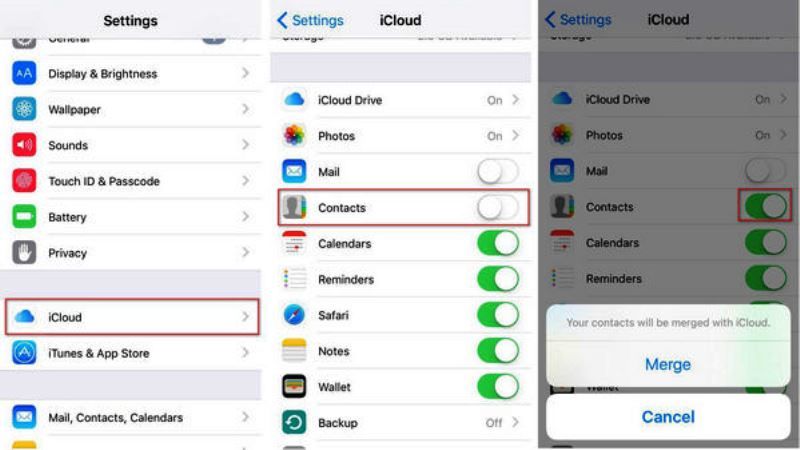 transfer contacts from iphone 14 to ipad