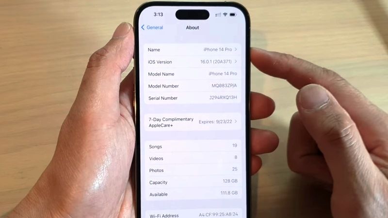 change iphone 14 name