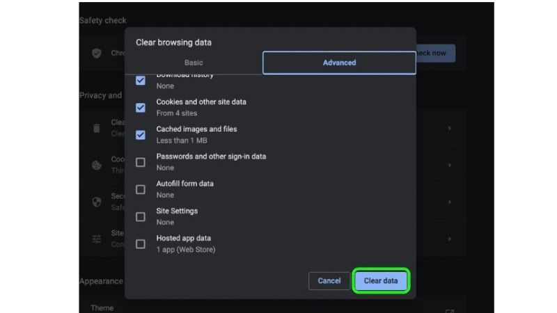 delete cookies in google chrome on mac ventura