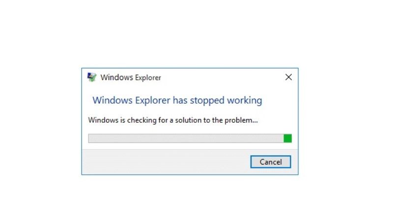 file explorer keeps crashing fix