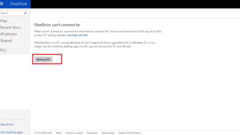 steps to remove a deleted device from microsoft account