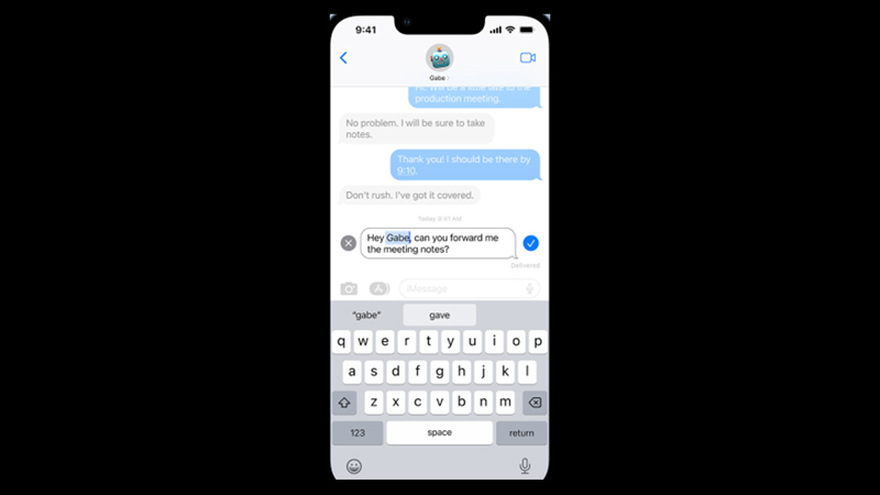Edit text message on iPhone with iOS 16