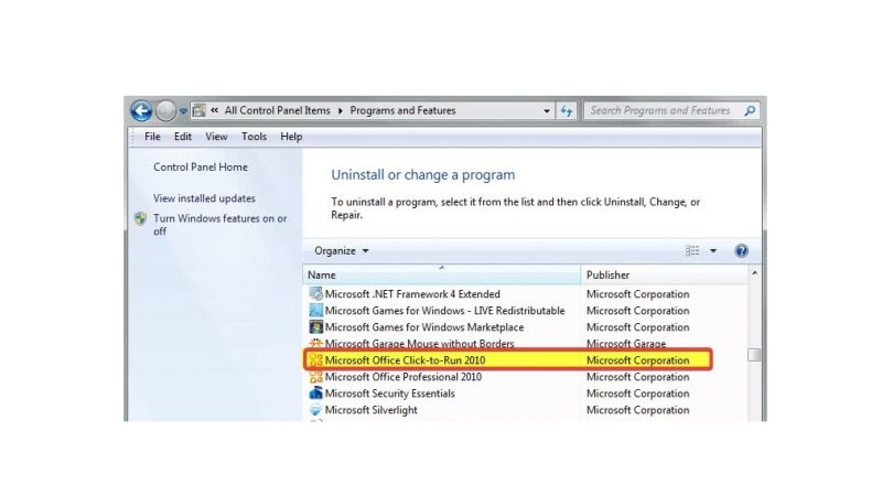 fix microsoft office click-to-run (sxs) high disk usage