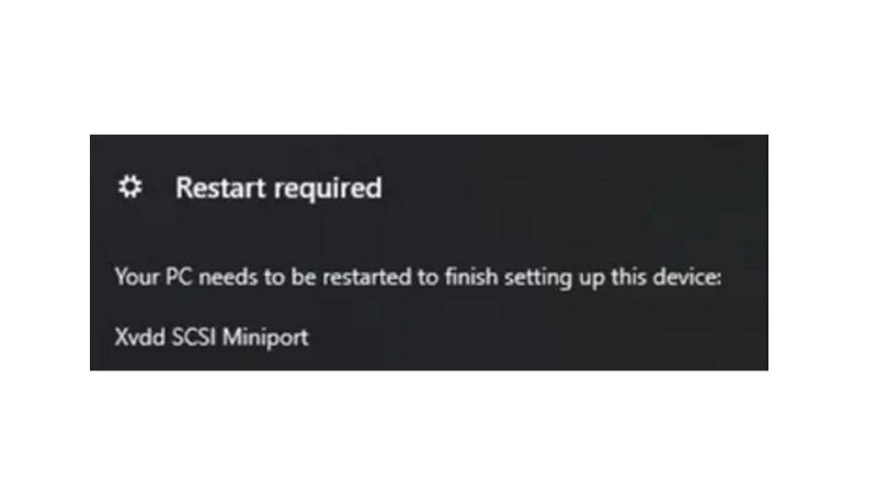 fix xvdd scsi miniport issues