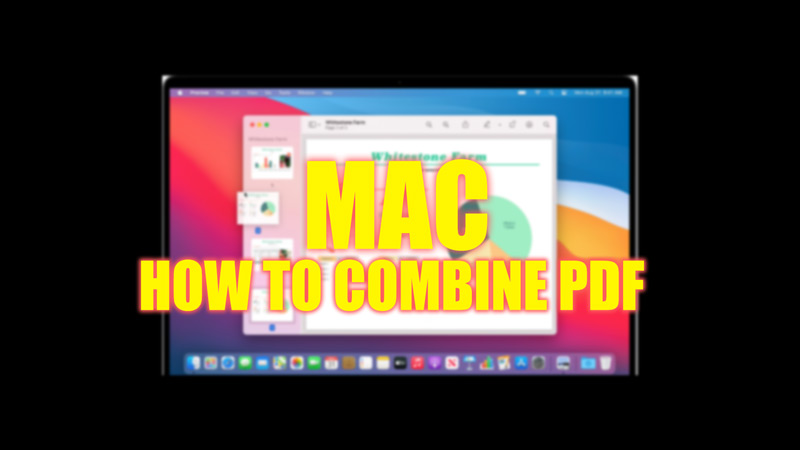 How to Combine PDF files on Mac