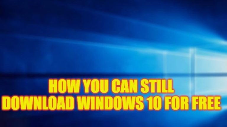 how you can still download windows 10 for free