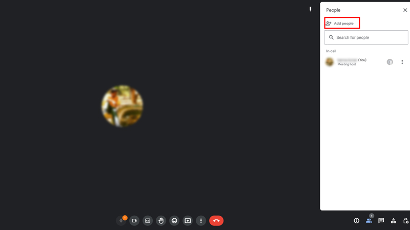 Invite People on Google Meet