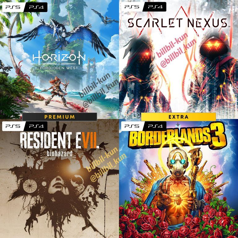 PS Plus Extra and Premium Games Leaked