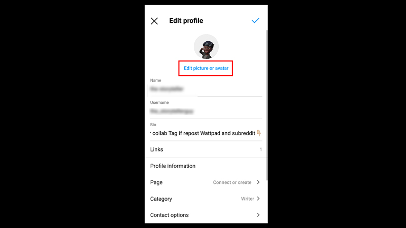 Change Profile Picture on Instagram