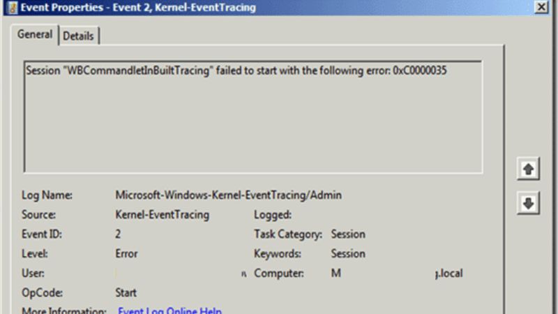 fix circular kernel context logger 0xc0000035