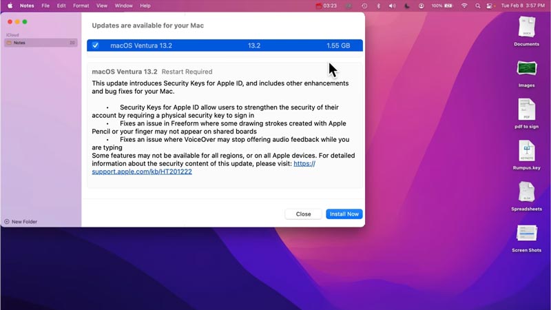 Fix MacOS Ventura Installation error