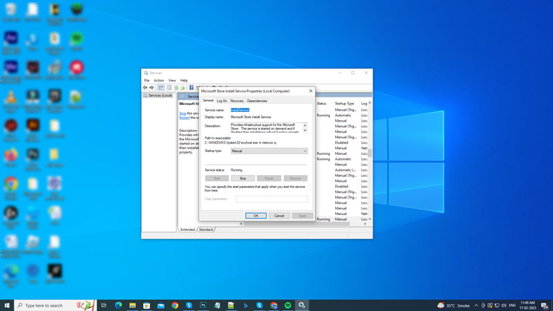 Enable Microsoft Store Install Service to fix this app couldn't be installed' error