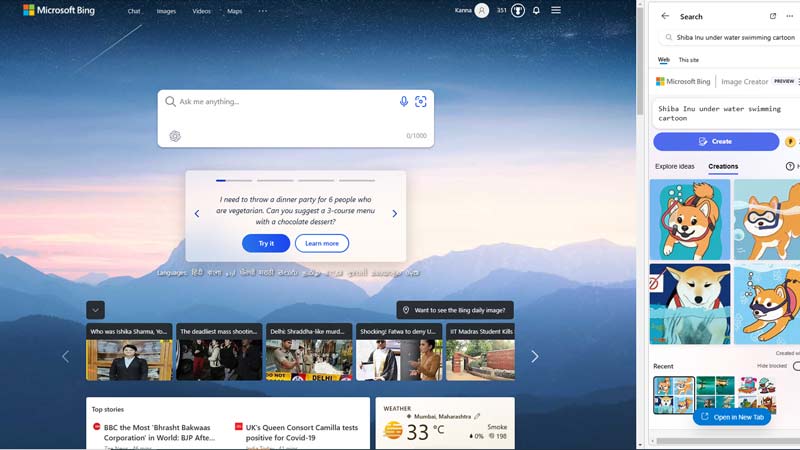 Use ChatGPT on Microsoft Edge