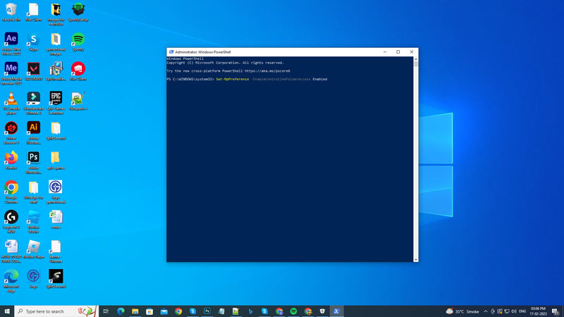 Use Windows PowerShell to Enable Controlled Folder Access on Windows 10 & 11