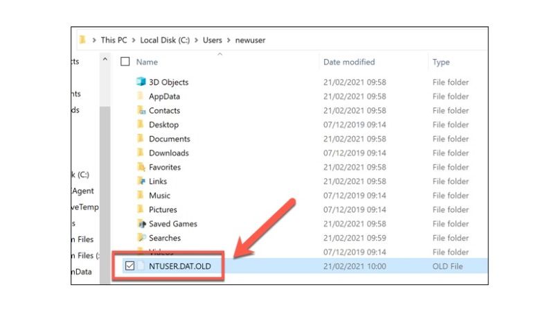 what is the ntuser.dat file and should it be removed
