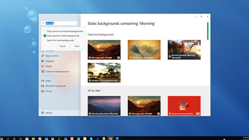 DeskScapes Windows 11 live wallpaper