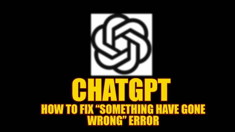 Fix ChatGPT "something seems to have gone wrong" error