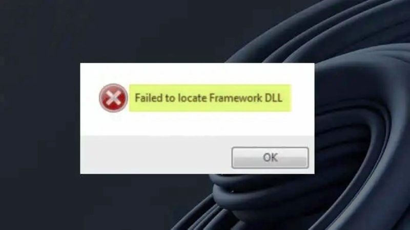 fix failed to locate framework.dll error