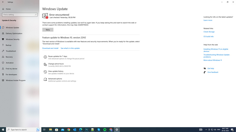 Fix installation package not supported by this processor