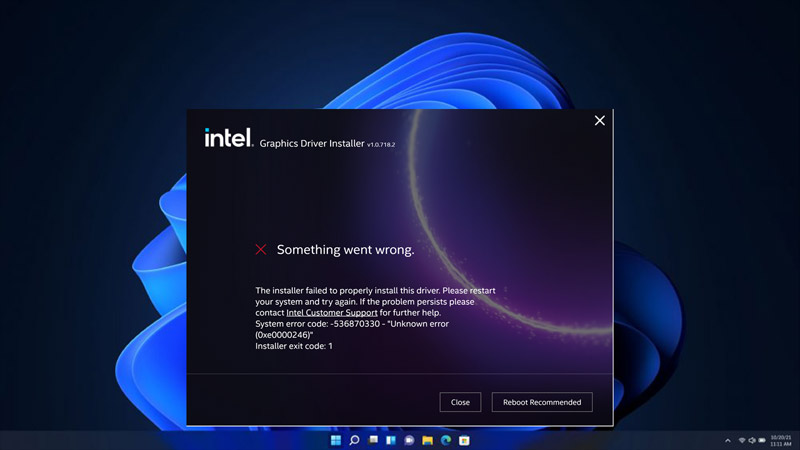 Fix the installer failed to install this driver properly error