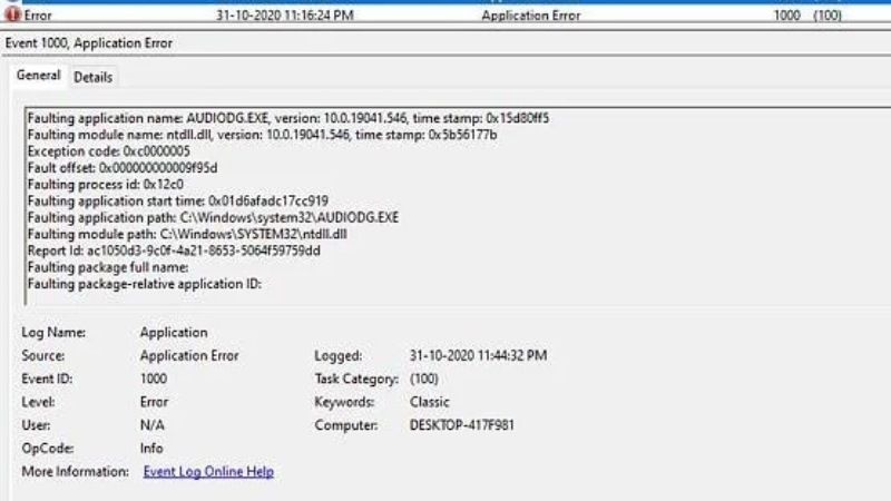 fix ntdll.dll app crash error on windows