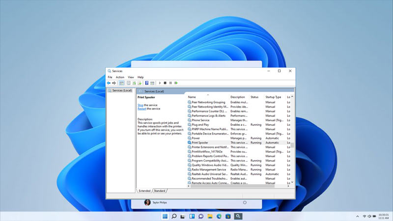Fix Printer Spooler not working error on Windows 11