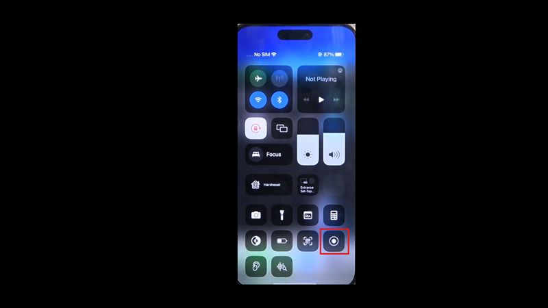 How to Screen record on iPhone 14 Plus