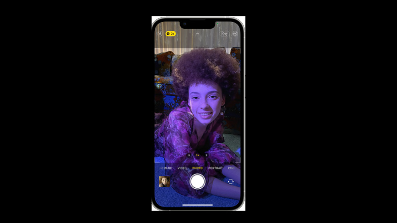 Take Selfie on iPhone