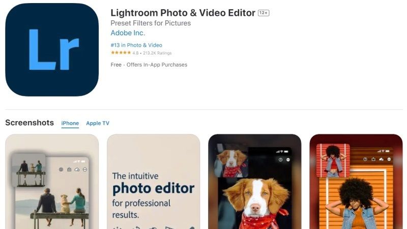 adobe lightroom best app to fix blurry pictures on iphone ipad