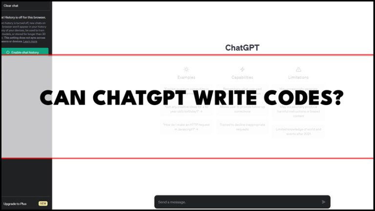 Can ChatGPT write Codes?
