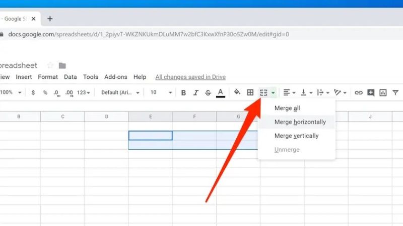 combine text from two cells in google sheets
