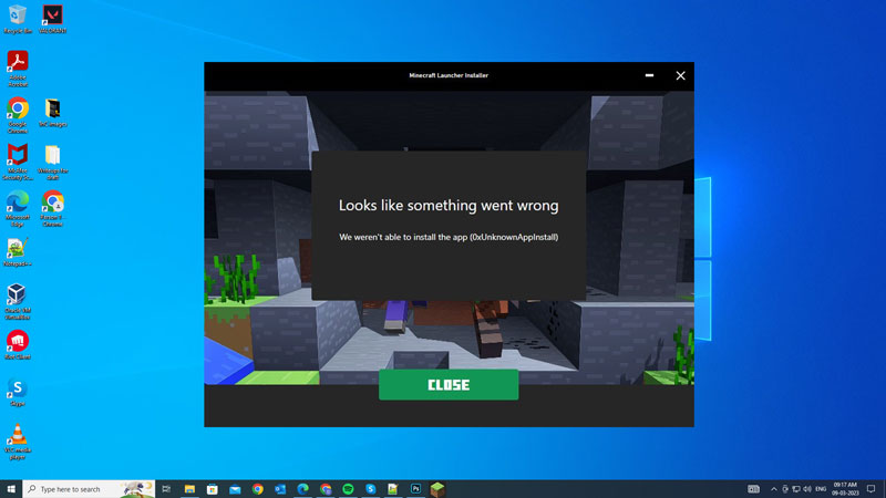 Fix: Minecraft Launcher "install failed (0xUnknownAppInstall)" Error
