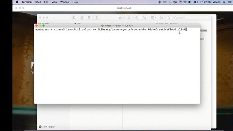 How to disable CCxProcess.exe on Mac