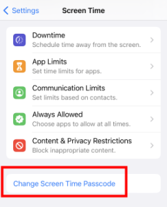 bypass screen time passcode on iOS 