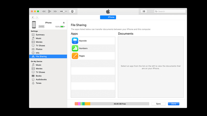 iPhone: How to Move/Transfer data using Sync apps - iTunes