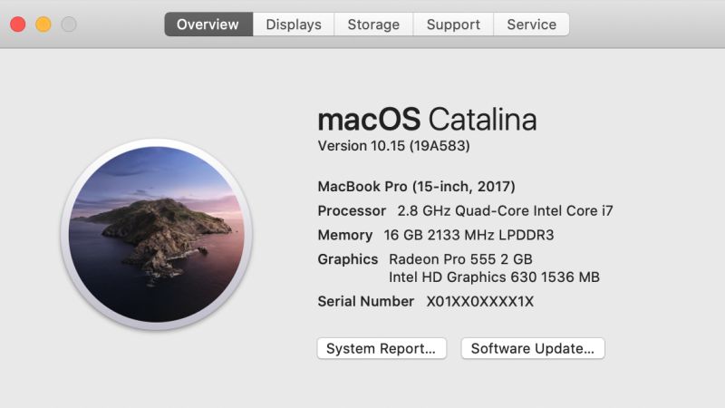 macos catalina compatibility list details