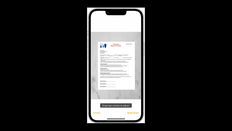 iPhone: How to Scan a Document on iPhone