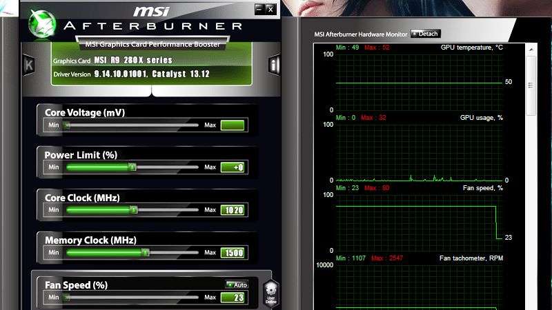 see gpu temp while playing games