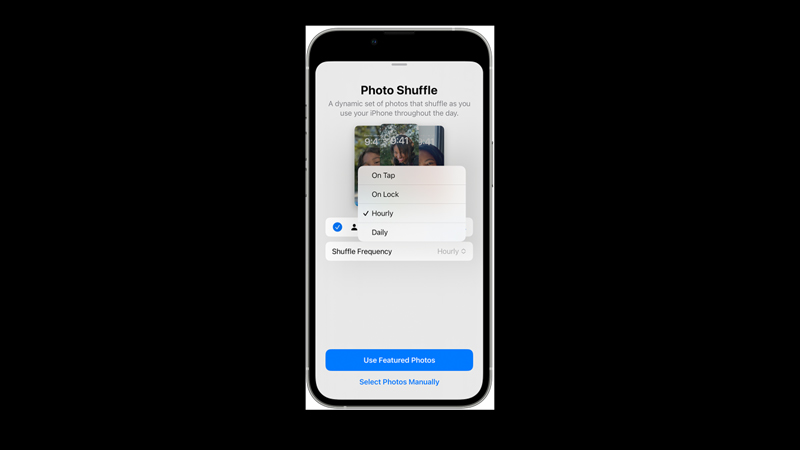 Set multiple pictures as wallpapers on iPhone iOS 16