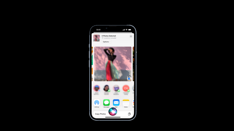 iPhone 14: How to Share Photo, video, or File using Siri