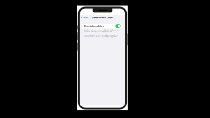 iPhone: Stop spam calls on iPhone iOS 16 - Silence Unknown Callers