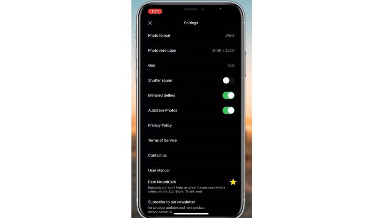 turn on night mode in iphone xr camera
