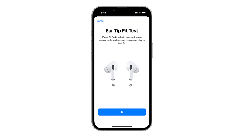 AirPods Pro Ear Tips test