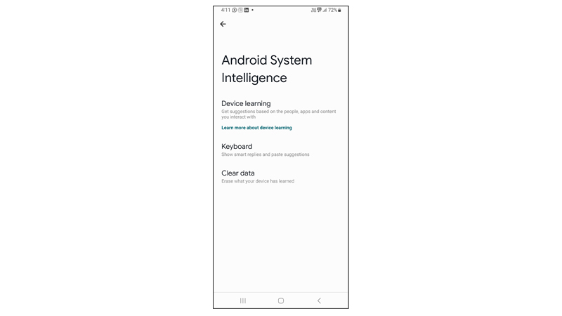 Android System Intelligence