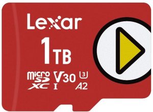 best Steam Deck micro sd card Lexar Play 1TB microSDXC UHS-I Card