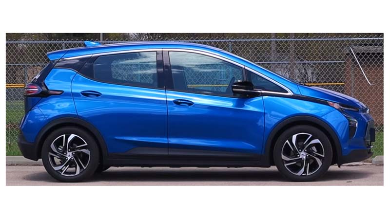 5 Best Car Compatible with Android Auto - Chevrolet Bolt EV 2021