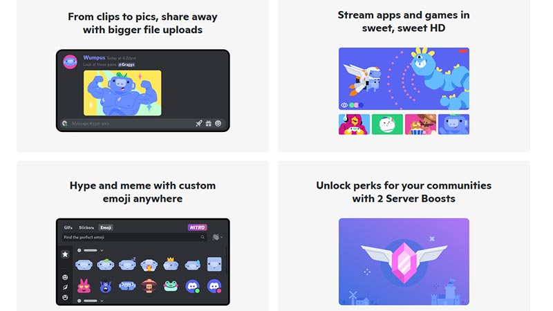 discord nitro benefits