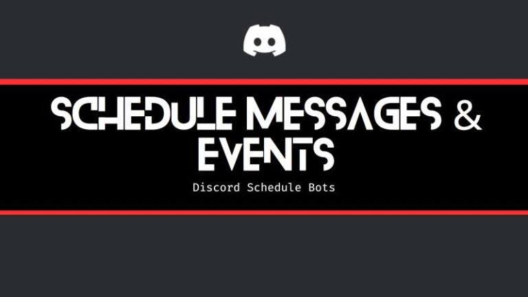 Discord Schedule Message